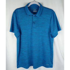 Men's Tek Gear DryTek Polo Blue size M